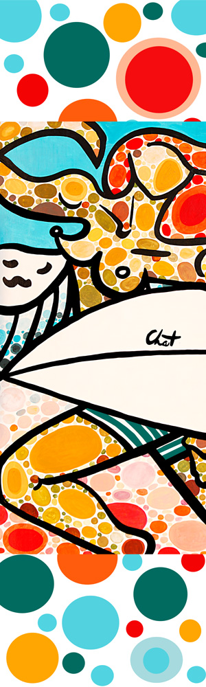 Surf Graphic "Girl"
